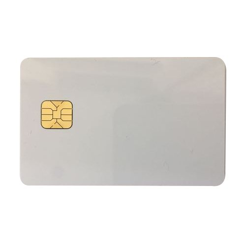 White Blank PVC Chip Card